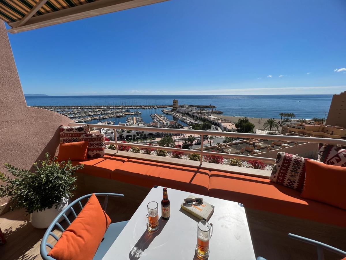 Atico 1ª Linea De Playa En Puerto De Aguadulce Apartman Almería Kültér fotó