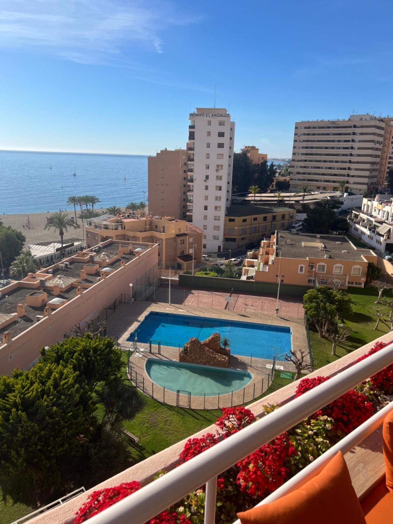 Atico 1ª Linea De Playa En Puerto De Aguadulce Apartman Almería Kültér fotó